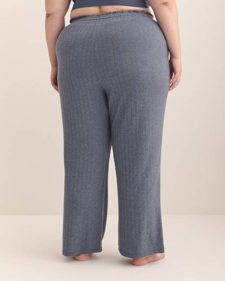 Pantalon de pyjama en pointelle côtelée - ti Voglio