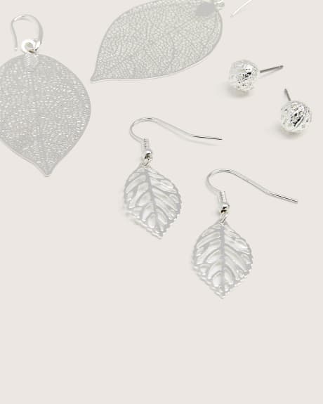 Filigree Earrings, Set of 3 Penningtons