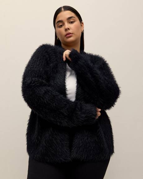 Hairy Open Cardigan