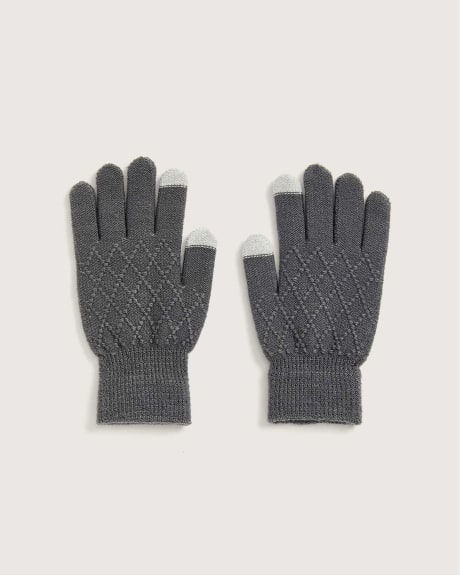 Knit Gloves With iTouch - In Every Story