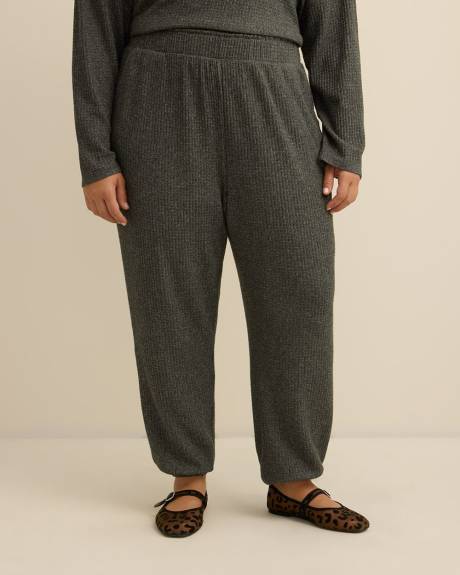 Pantalon de jogging en tricot gaufré brossé - ti Voglio