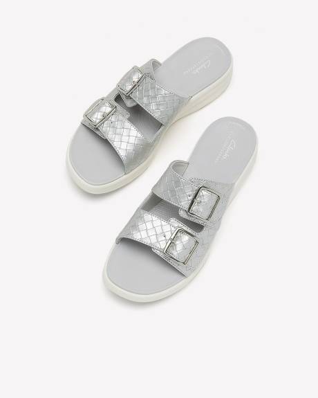 Sandales Drift à doubles boucles, pied large - Clarks