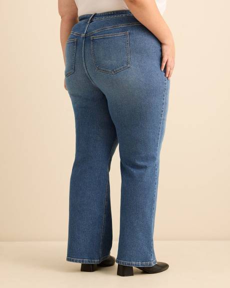 Jean coupe classique taille haute et jambe &eacute;vas&eacute;e - d/C JEANS