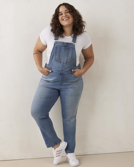 Responsible, Light Wash Denim Overalls - d/C JEANS
