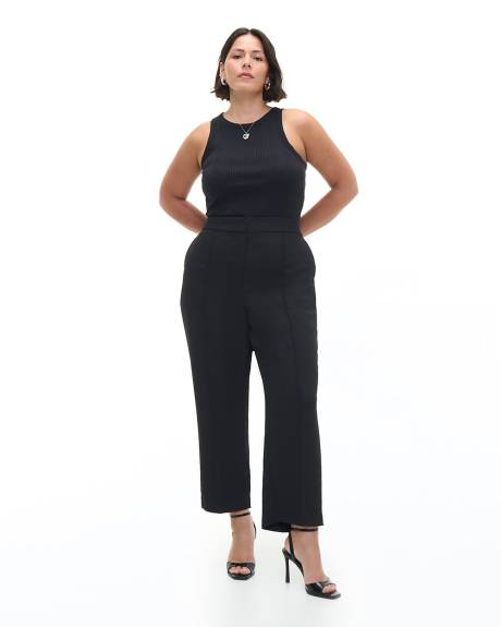 Straight-Leg Cropped Pant - Addition Elle