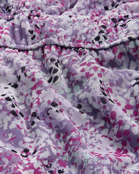 Robe midi cache-coeur fleurie - Addition Elle