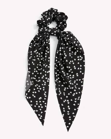 Hair Scrunchie with Removable Tie