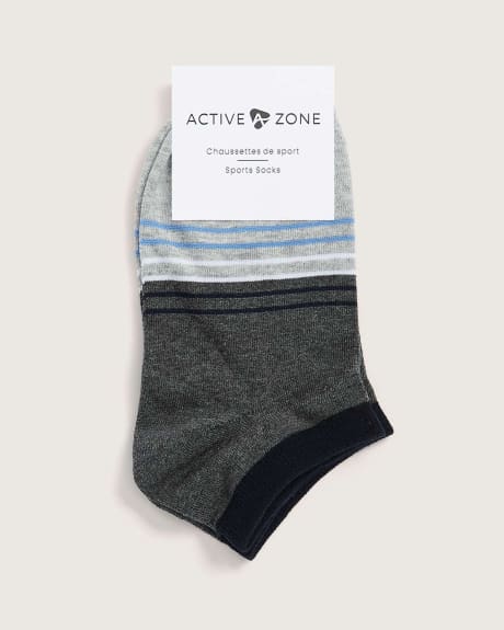 Striped Sports Socks - Active Zone