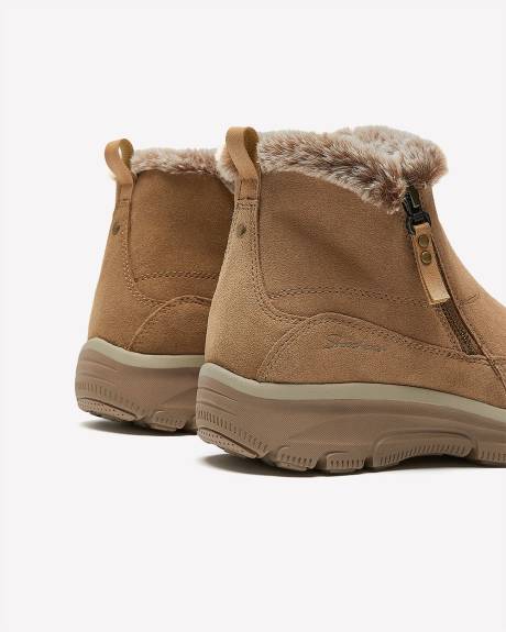 Wide Width, Easy Going Zipped Bootie - Skechers