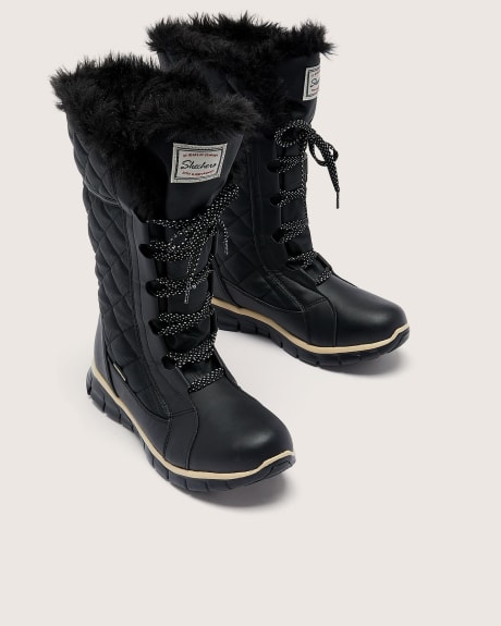 Bottes d'hiver Synergy Real Estate, pied large - Skechers