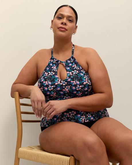 Haut tankini fleuri Rosalie - Raisins Curve