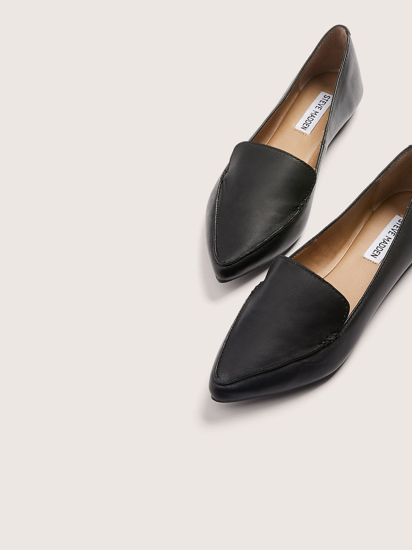 steve madden pointed toe loafers