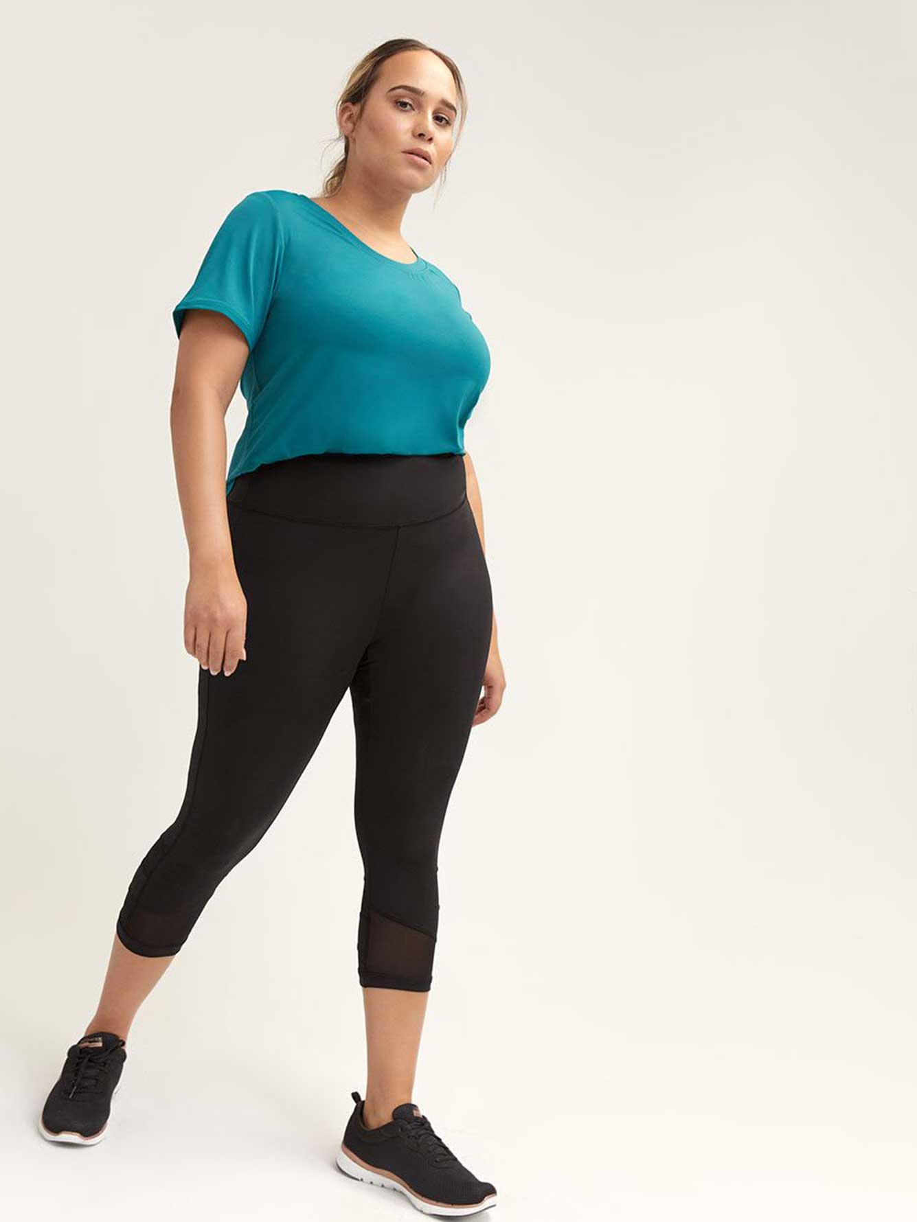 Capri Legging with Mesh Inserts ActiveZone Penningtons