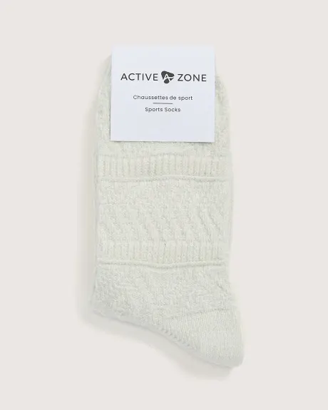 Chaussettes confortables en tricot torsadé - Active Zone