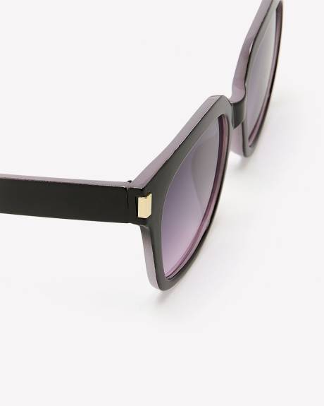 Lunettes de soleil Wayfarer deux couleurs