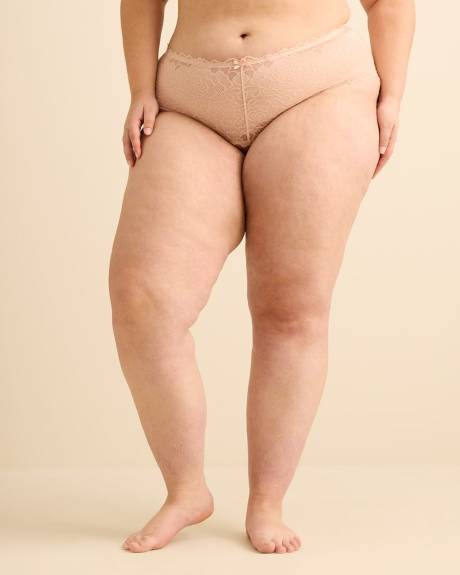 Full Brief With Lace Waist - Déesse Collection