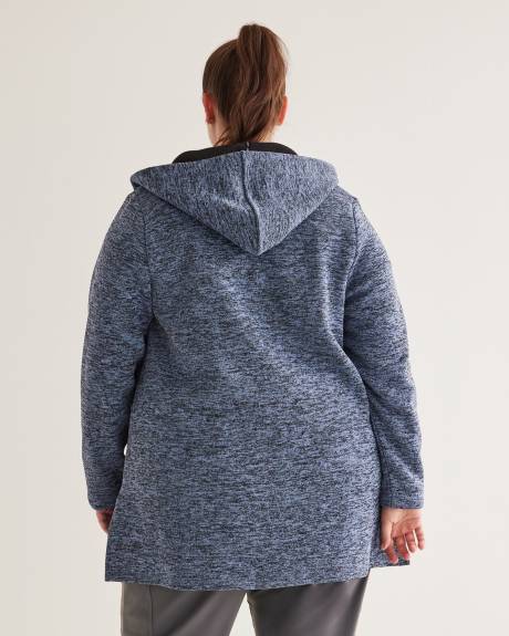 Fleece Hooded Jacket - Active Zone