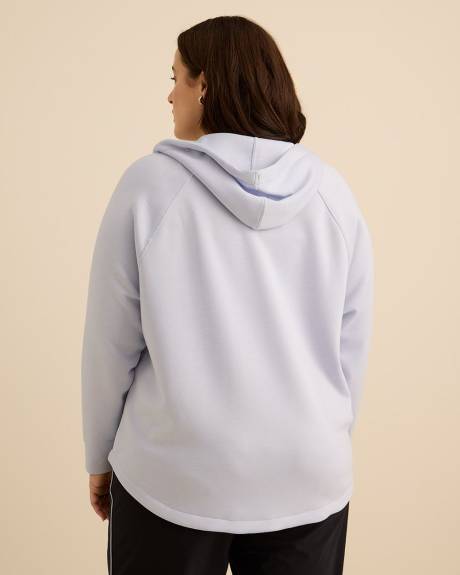 Veste l&eacute;g&egrave;re &agrave; capuche et fermeture &eacute;clair, tissu responsable - Active Zone