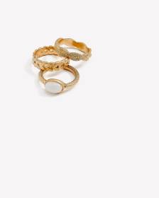 Assorted Matte Rings, Set of 3