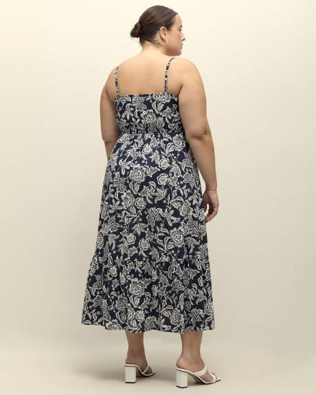 Responsible, Printed Sleeveless Maxi Dress