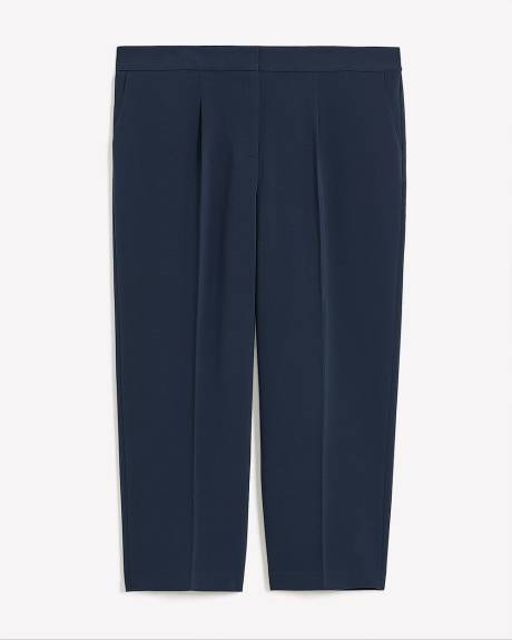 Pantalon urbain écourté à jambe droite