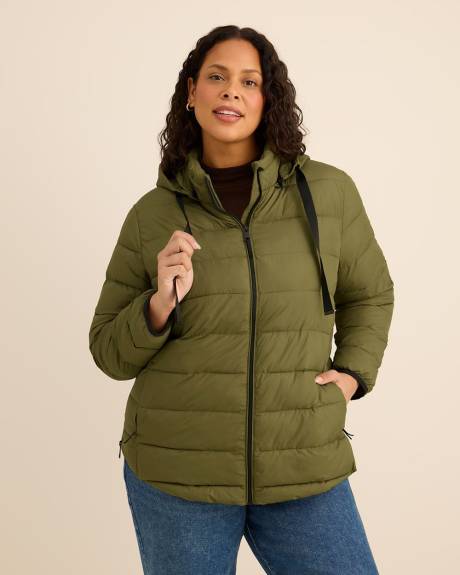 Packable Jacket with Removable Hood
