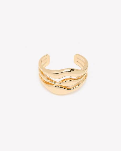 Golden Cuff Bracelet - Addition Elle