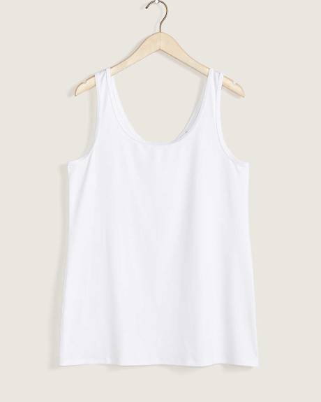 Solid Reversible Tank Top In Every Story Penningtons