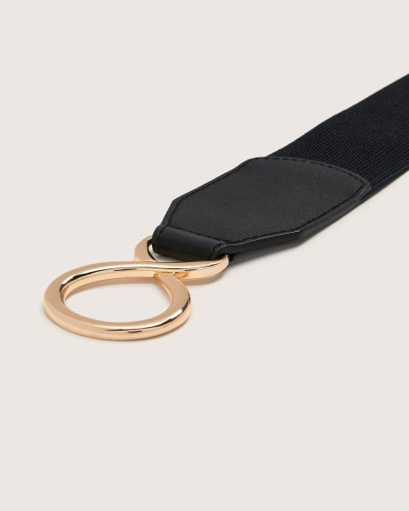 Ceinture extensible à boucle torsadée
