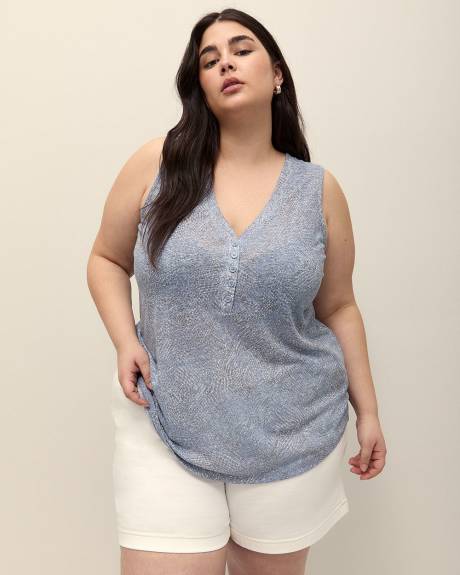 Camisole à encolure Henley - Essentiels PENN.