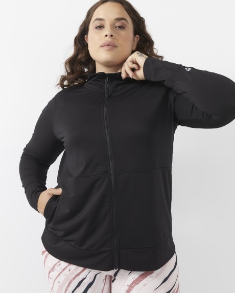 MockNeck Jacket with Zipper Closure Active Zone Penningtons