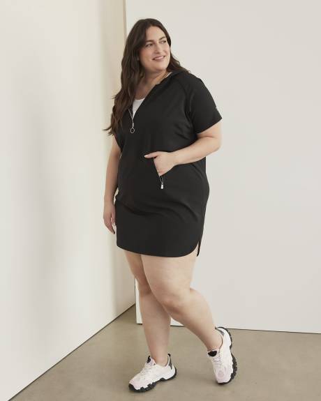 Robe à capuchon extensible, tissu responsable - ActiveZone