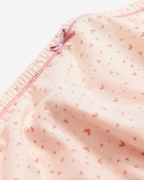 Cotton Full Brief Heart-Print - ti Voglio