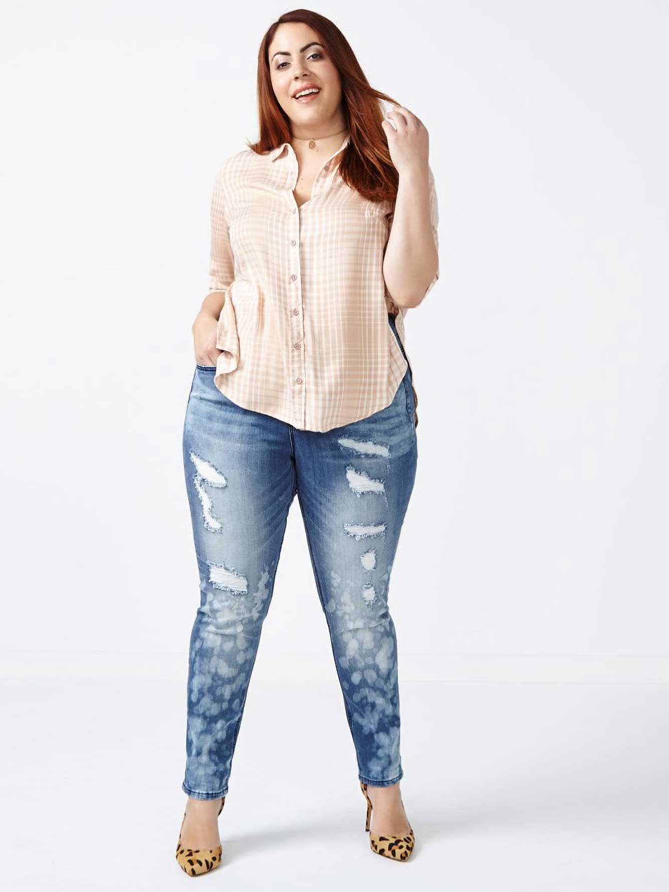 vince camuto embroidered bell sleeve top