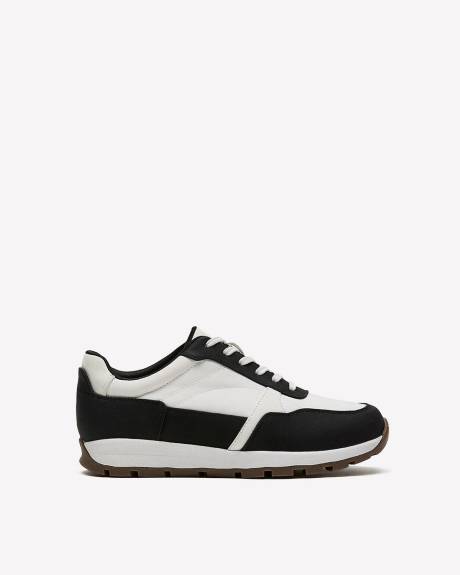 Extra Wide Width, Lace-Up Trainer Sneaker