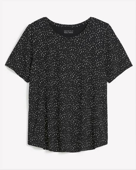 Responsible, Modern-Fit Printed Tee - Addition Elle - PENN. Essentials