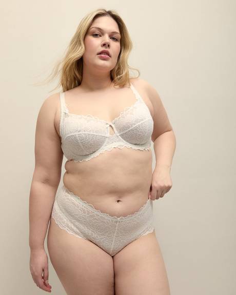Unlined Lace Bra - Déesse Collection