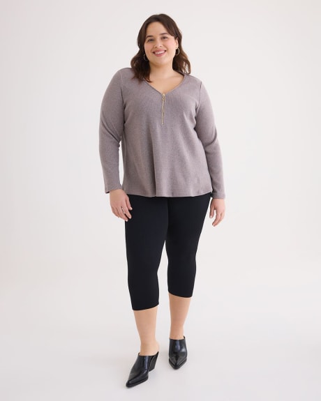 UTOPIA By HUE Women's Plus Size Travel Skimmer Leggings with