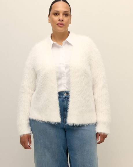 Hairy Open Cardigan