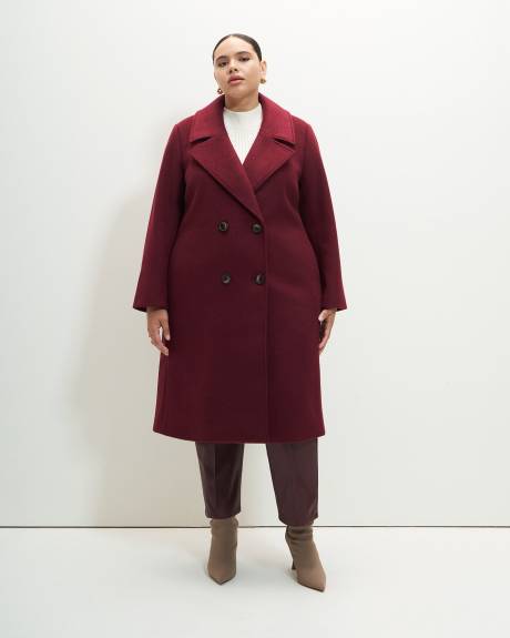 Double-Breasted Coat - Addition Elle