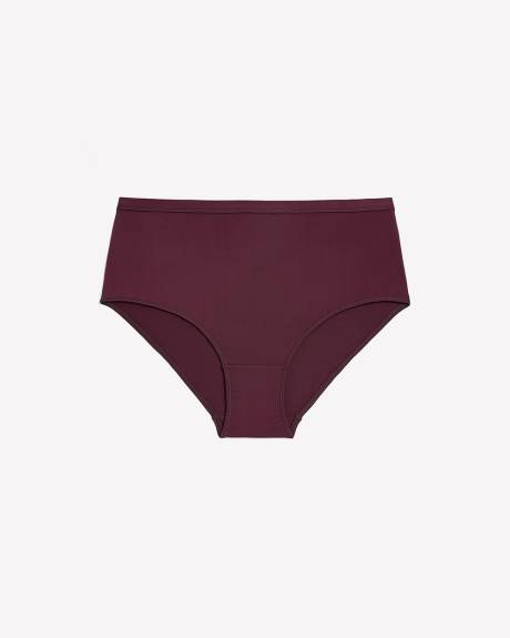 Culotte classique en microfibre bordeaux - ti Voglio