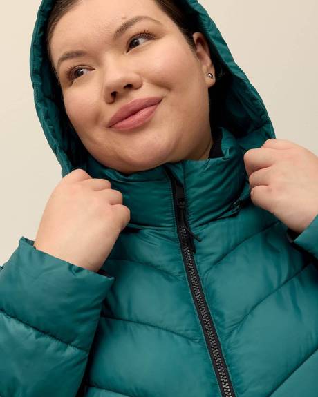 Manteau compressible, tissu responsable - Active Zone