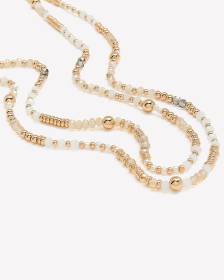 Two-Layer Beaded Necklace