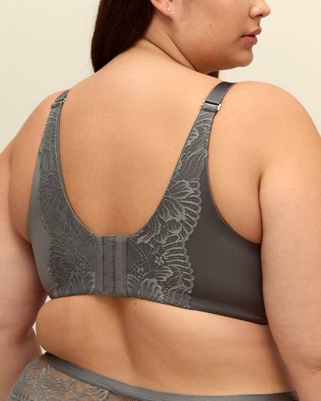 Breathable Underwire T-Shirt Bra with Lace - ti Voglio