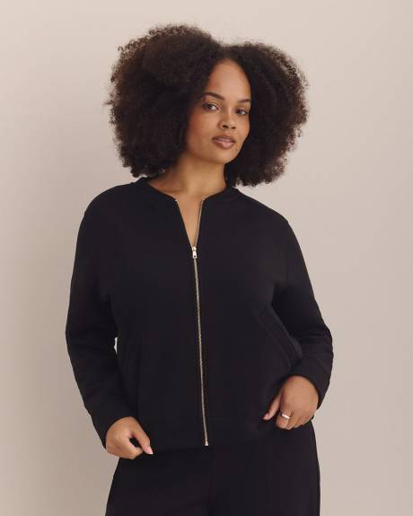 Fleece Bomber Jacket