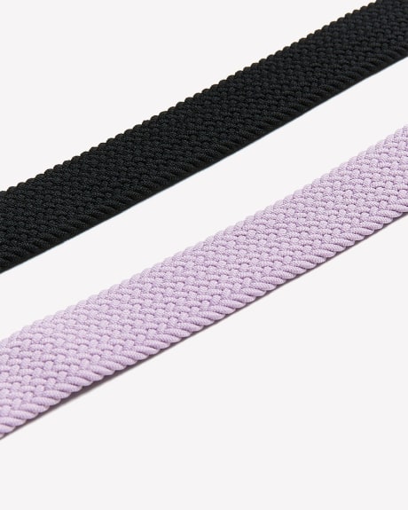 Apple Watch Braided Straps, Set of 2 - Active Zone