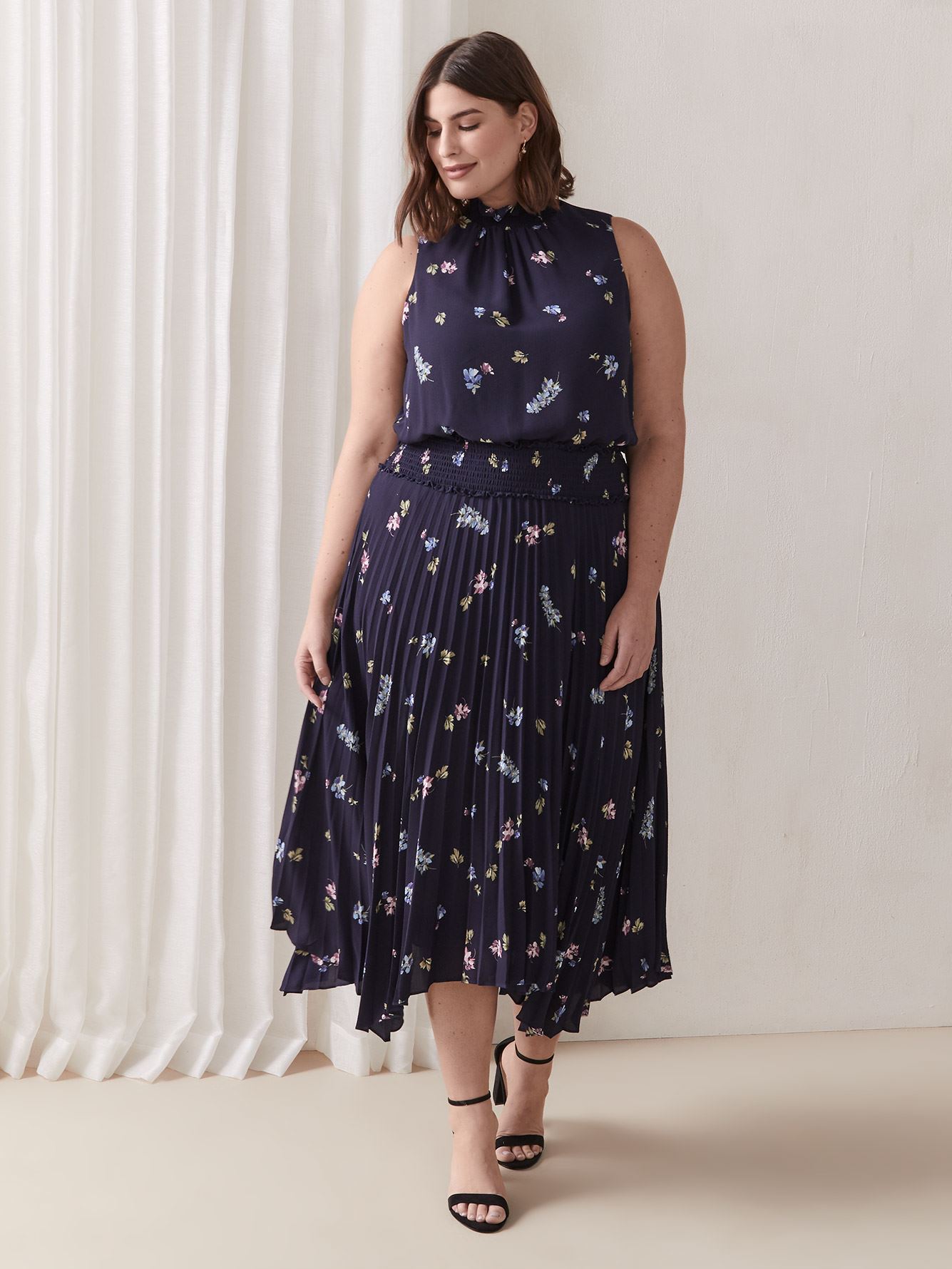 vince camuto weeping willow dress