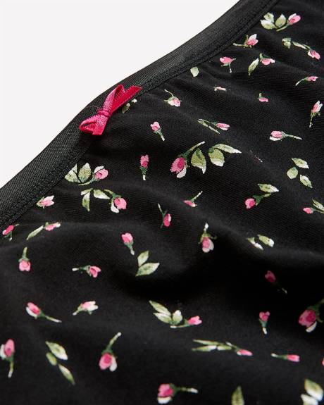 Printed Essential Cotton Blend Brief - ti Voglio