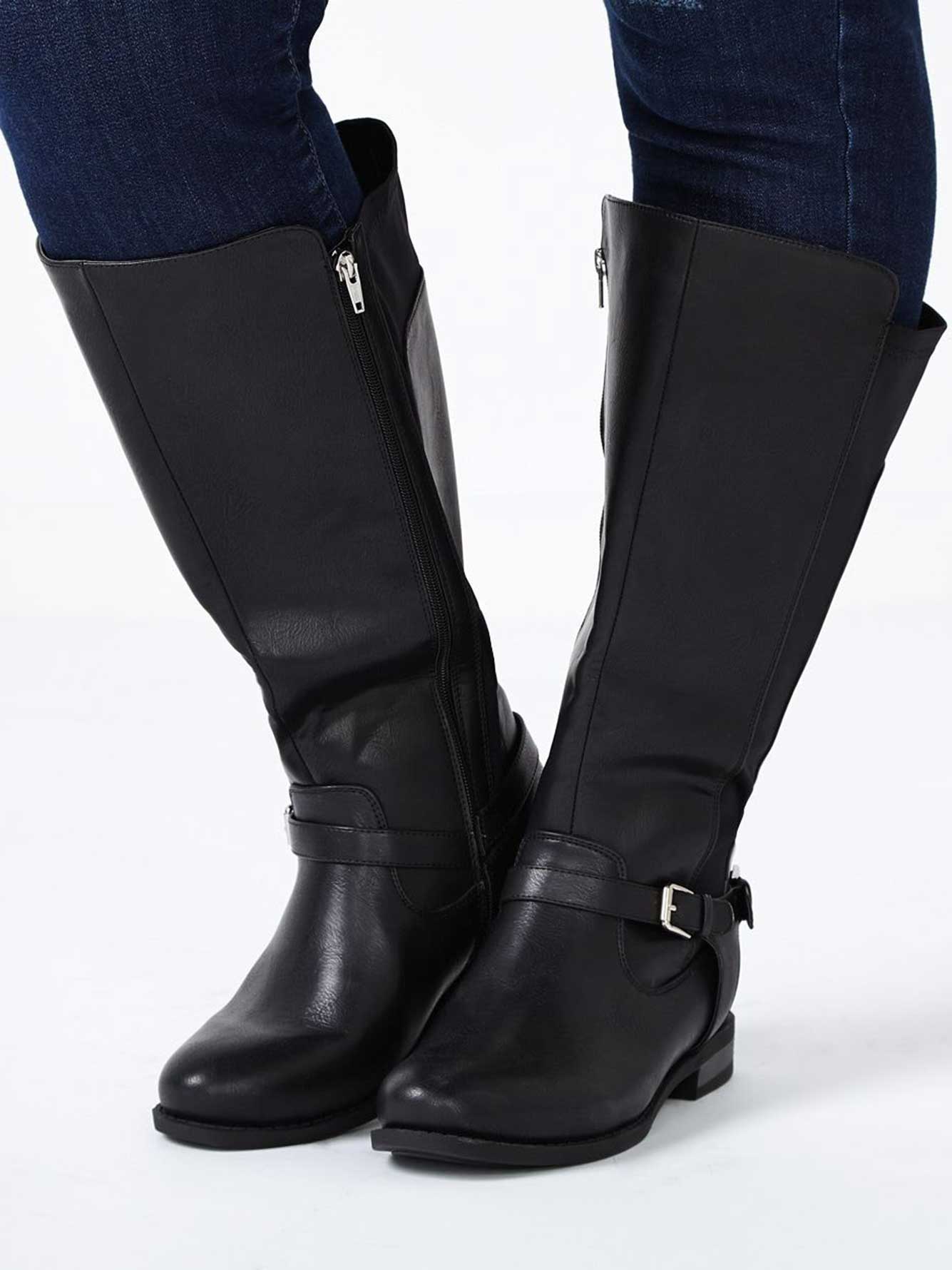 Bottes hautes, pieds larges Penningtons