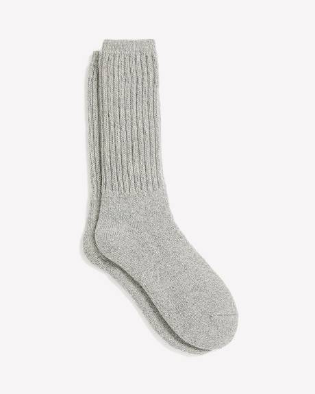 Slouchy Knit Socks - Active Zone